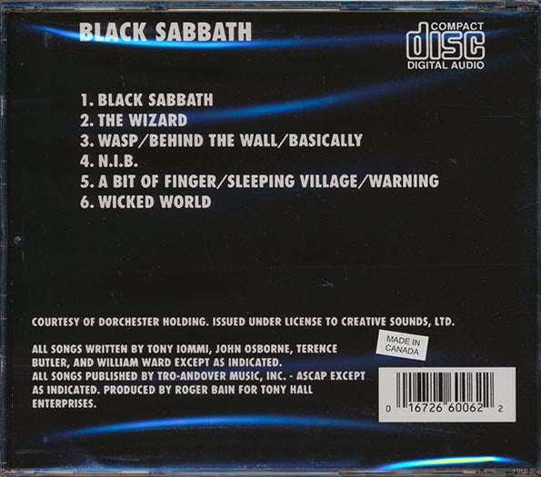 Black Sabbath - Black Sabbath (CD)
