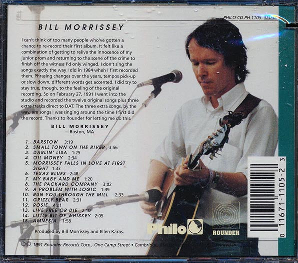 Bill Morrissey - Bill Morrissey (CD)