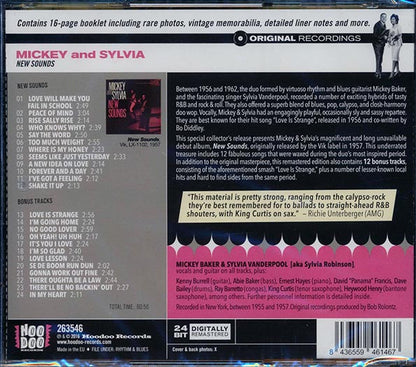 Mickey & Sylvia - New Sounds (incl. large booklet) (CD)