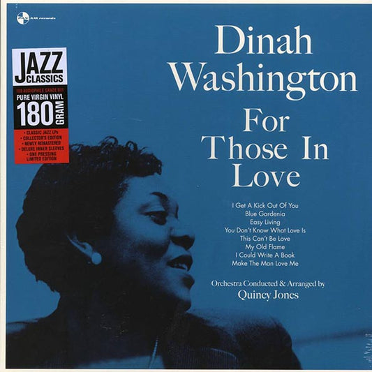 Dinah Washington - For Those In Love (+2 bonus tracks) (ltd. ed.) (180g) (LP) - PureSound Records