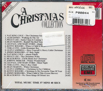 Dean Martin, Peggy Lee, Nat King Cole, Etc. - A Christmas Collection (CD)
