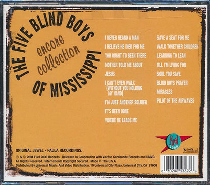 The Five Blind Boys Of Mississippi - Encore Collection (CD)