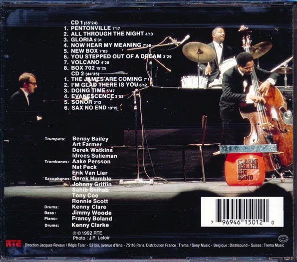 Clarke Boland Big Band - En Concert Avec Europe1 TNP 29 Octobre 1969 (CD)