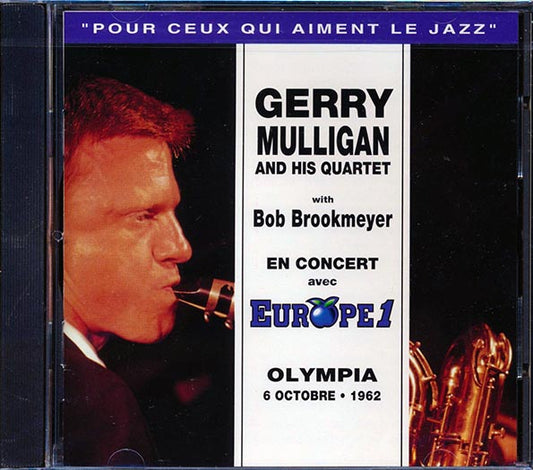 Gerry Mulligan & His Quartet - En Concert Avec Europe1, Olympia 6 Octbre 1962 (CD)