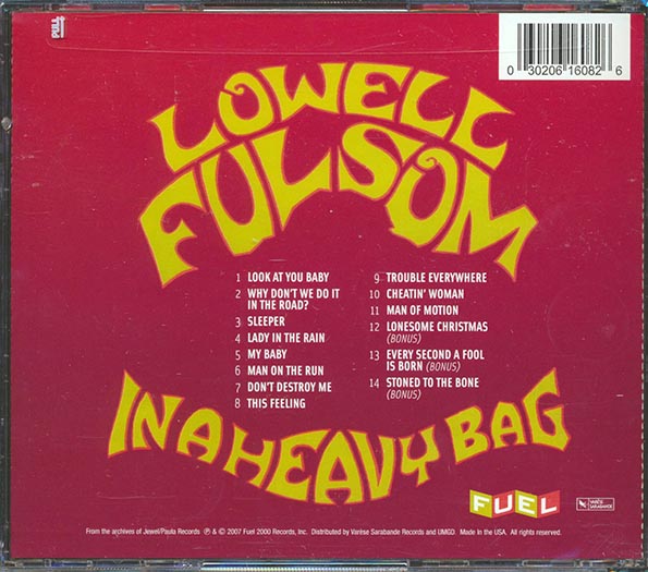 Lowell Fulson - In A Heavy Bag (remastered) (CD)