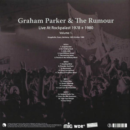 Graham Parker & The Rumour - Live At Rockpalast 1978 + 1980 Volume 1 (LP) - PureSound Records