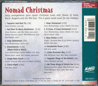 Various - Nomad Christmas: A World Music Celebration (CD)