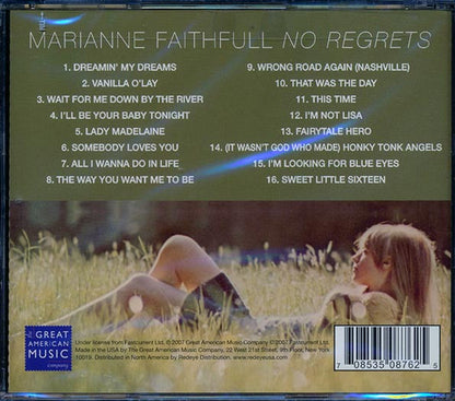 Marianne Faithfull - No Regrets (CD)