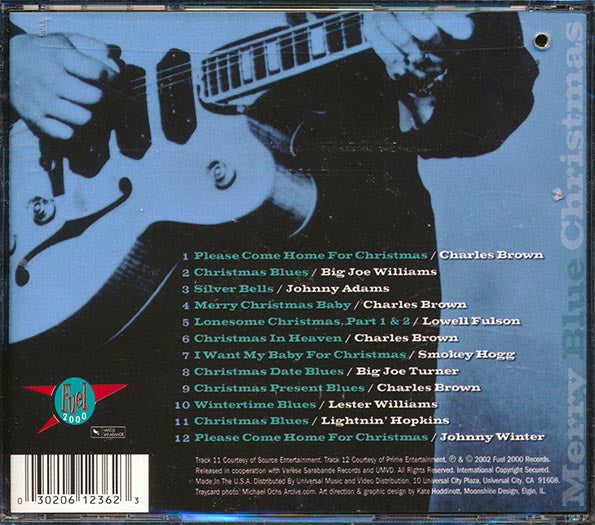 Charles Brown, Lightnin' Hopkins, Lowell Fulson, Etc. - Merry Blue Christmas (CD)