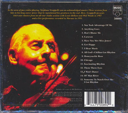 Stephane Grappelli - Stephane Grappelli Is Jazz (CD)
