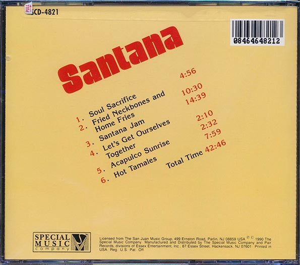 Santana - Soul Sacrifice (CD)