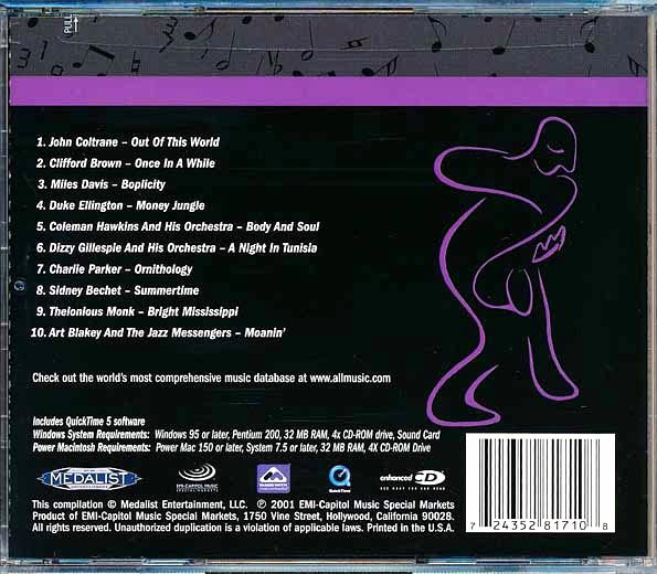 John Coltrane, Clifford Brown, Miles Davis, Etc. - Classic Jazz Solos (CD)