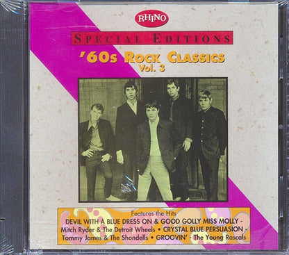 Mitch Ryder & The Young Wheels, Sam & Dave, The Young Rascals, Etc. - 60's Rock Classics Volume 3 (CD)