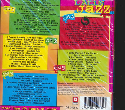 Chick Corea, Eddie Palmieri, Cannonball Adderley, Horace Silver, Etc. - Latin Jazz 5 CD Box Set (63 tracks) (5xCD) (CD)