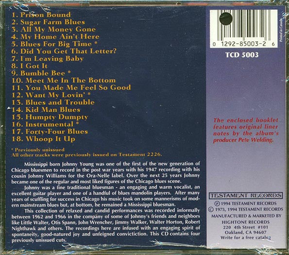 Johnny Young - Johnny Young & His Friends (CD)