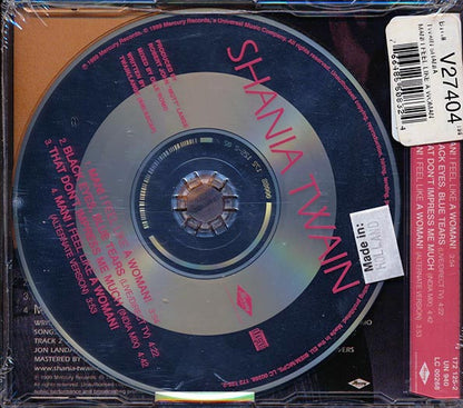 Shania Twain - Man! I Feel Like A Woman! (CD)