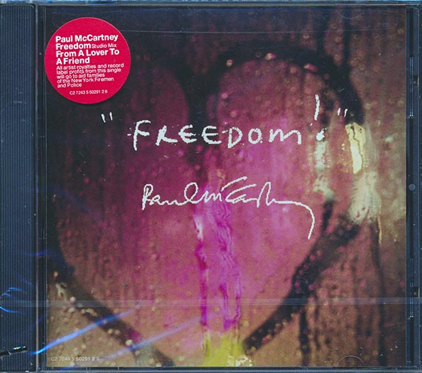 Paul McCartney - Freedom + From A Lover To A Friend (3 Track EP) (CD)