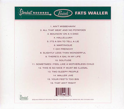 Fats Waller - The Best Of The War Years (CD)