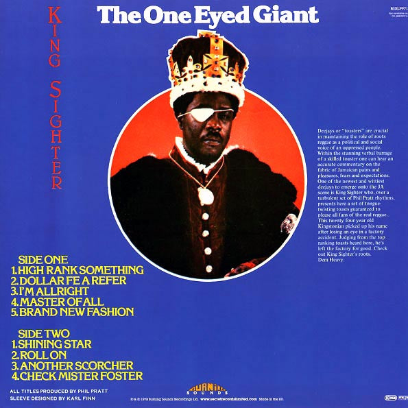 King Sighter - The One Eyed Giant (ltd. ed.) (LP)