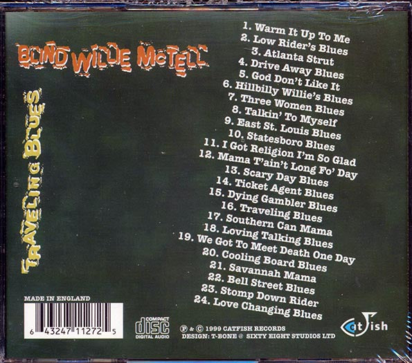 Blind Willie McTell - Travelling Blues (CD)