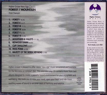 Peter Davison - Forest + Mountain (2 albums on 1 CD) (CD)