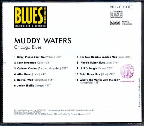Muddy Waters - Chicago Blues (CD)