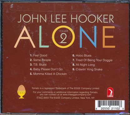 John Lee Hooker - Alone Volume 2 (CD)