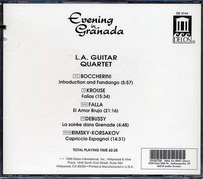 Los Angeles Guitar Quartet - Evening In Granada (CD)