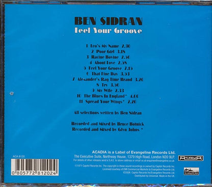 Ben Sidran - Feel Your Groove (CD)