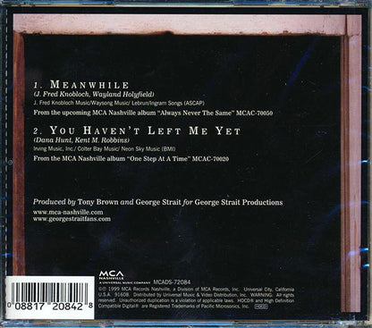 George Strait - Meanwhile (CD)