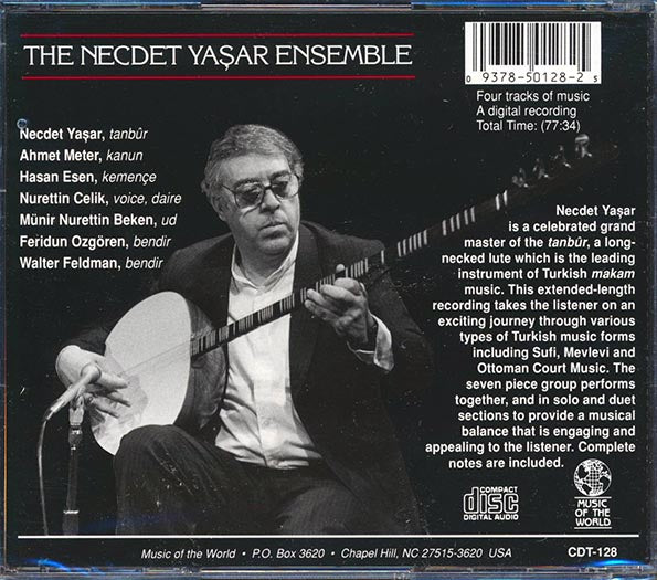 Necdet Yasar Ensemble - Music Of Turkey (CD)