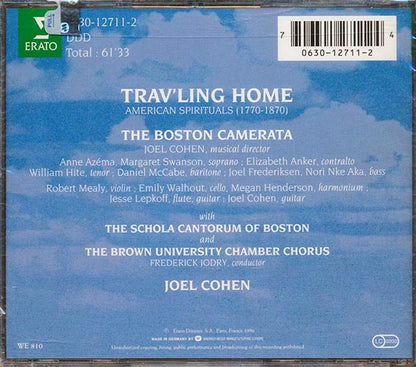 Frederick Jodry, Joel Cohen - Trav'ling Home: American Spirituals 1770-1870 (CD)