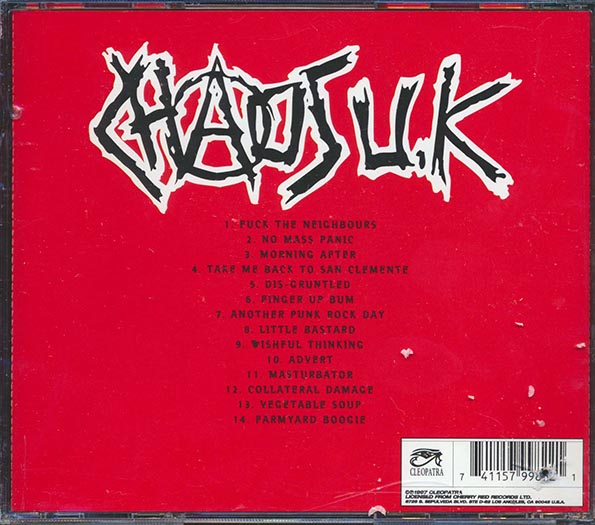 Chaos UK - The Morning After The Night Before (CD)