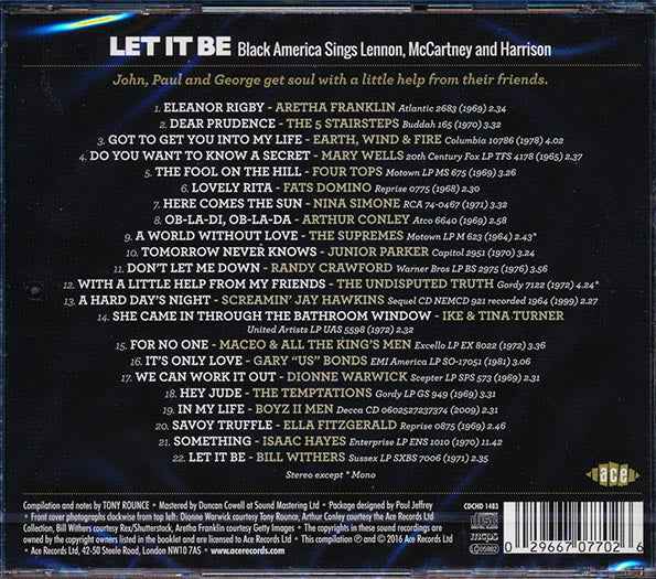 Various - Let It Be: Black America Sings Lennon, McCartney And Harrison (CD)