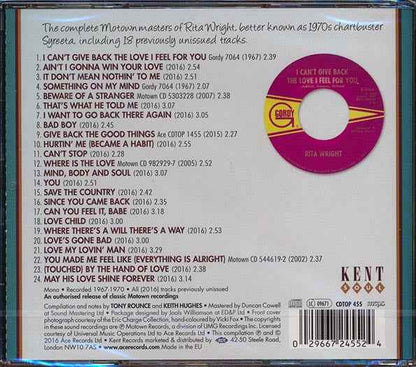 Syreeta - The Rita Wright Years: Rare Motown 1967-1970 (CD)
