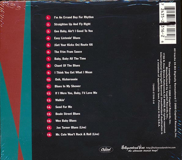 Nat King Cole - Rockin' Boppin' & Blues (marked/ltd stock) (CD)