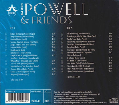 Baden Powell - Baden Powell & Friends (27 tracks) (CD)