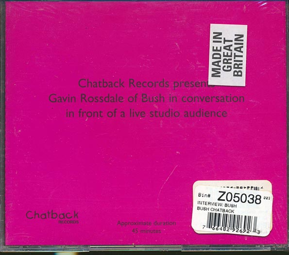 Bush - The Interview Sessions (CD)