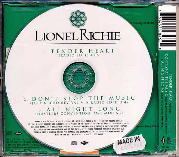 Lionel Richie - Tender Heart