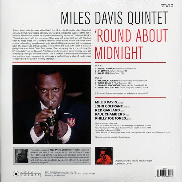 Miles Davis Quintet - Round About Midnight (+bonus track) (ltd. ed.) (LP) - PureSound Records