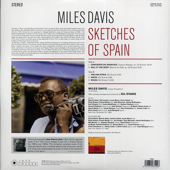Miles Davis - Sketches Of Spain (ltd. ed.) (LP) - PureSound Records