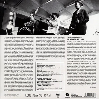 Miles Davis - Sextet At Newport 1958 (ltd. ed.) (180g) (LP) - PureSound Records