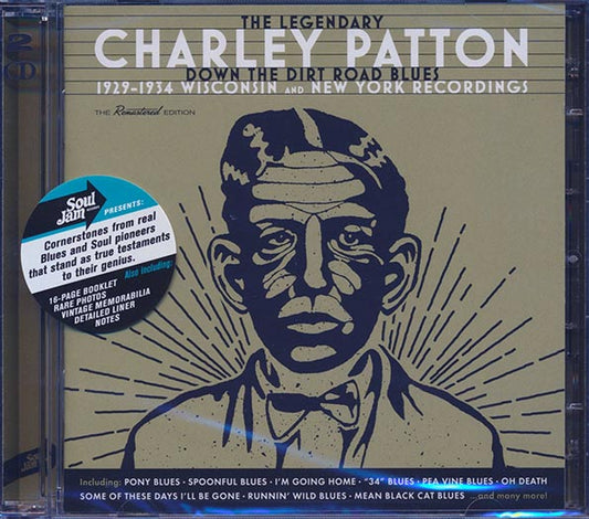 Charley Patton - Down The Dirt Road Blues: 1929-1934 Wisconsin And New York Recordings (2xCD) (incl. large booklet) (CD)