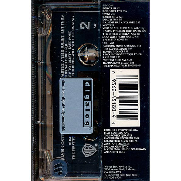 Elvis Costello, Brodsky Quartet - The Juliet Letters (TAPE) - PureSound Records