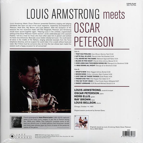 Louis Armstrong - Louis Armstrong Meets Oscar Peterson (ltd. ed.) (LP) - PureSound Records