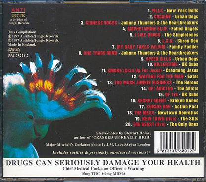 Urban Dogs, Fallen Angels, Chron Gen, Etc. - Punks On Drugs (CD)
