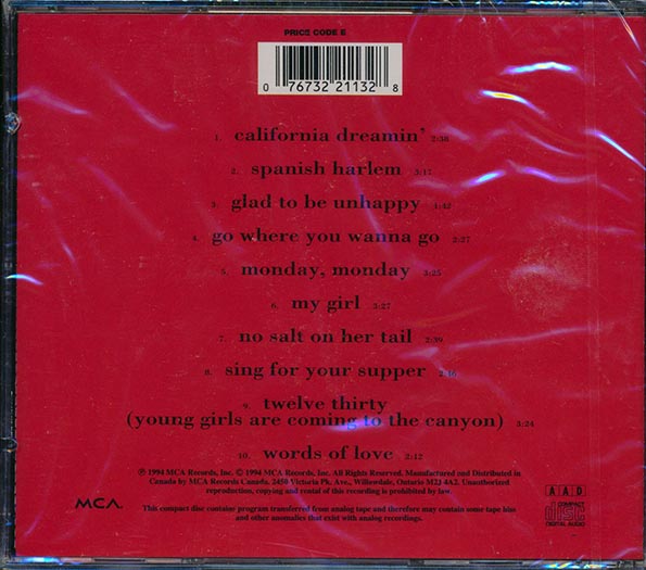 The Mamas & The Papas - California Dreamin' (CD)