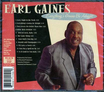 Earl Gaines - Everything's Gonna Be Alright (CD)