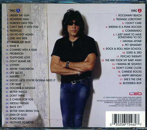 Marky Ramone (The Ramones) - Start Of The Century: Punkthology (47 tracks) (CD)