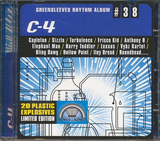 Capleton, Sizzla, Anthony B, Etc. - Greensleeves Rhythm Album 38: C-4 (rhythm: "C-4") (promo) (CD)
